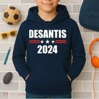 Desantis 2024 Ron Desantis 2024 Presidential Election Desantis For President Kids Hoodie thumb 2