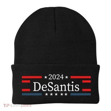 Desantis 2024 Retro Vintage Make America Florida Beanie