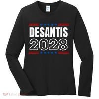 Desantis 2028 Ron Desantis 2028 For President Election Women's Long Sleeve Shirt thumb 0