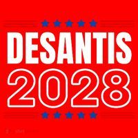 Desantis 2028 Ron Desantis 2028 For President Election Santa Hat thumb 1