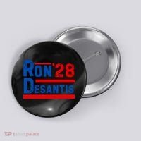 Desantis 2028 Ron Desantis 2028 President Election Retro Button thumb 0