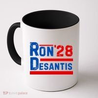 Desantis 2028 Ron Desantis 2028 President Election Retro Coffee Mug thumb 0