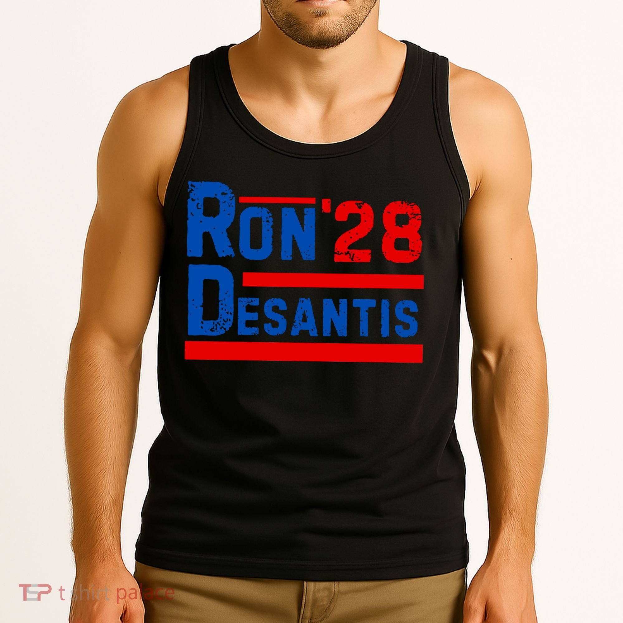 Desantis 2028 Ron Desantis 2028 President Election Retro Tank Top