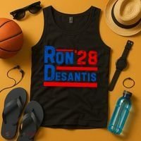 Desantis 2028 Ron Desantis 2028 President Election Retro Tank Top thumb 4