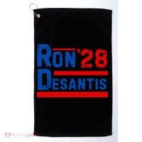 Desantis 2028 Ron Desantis 2028 President Election Retro Golf Towel thumb 0
