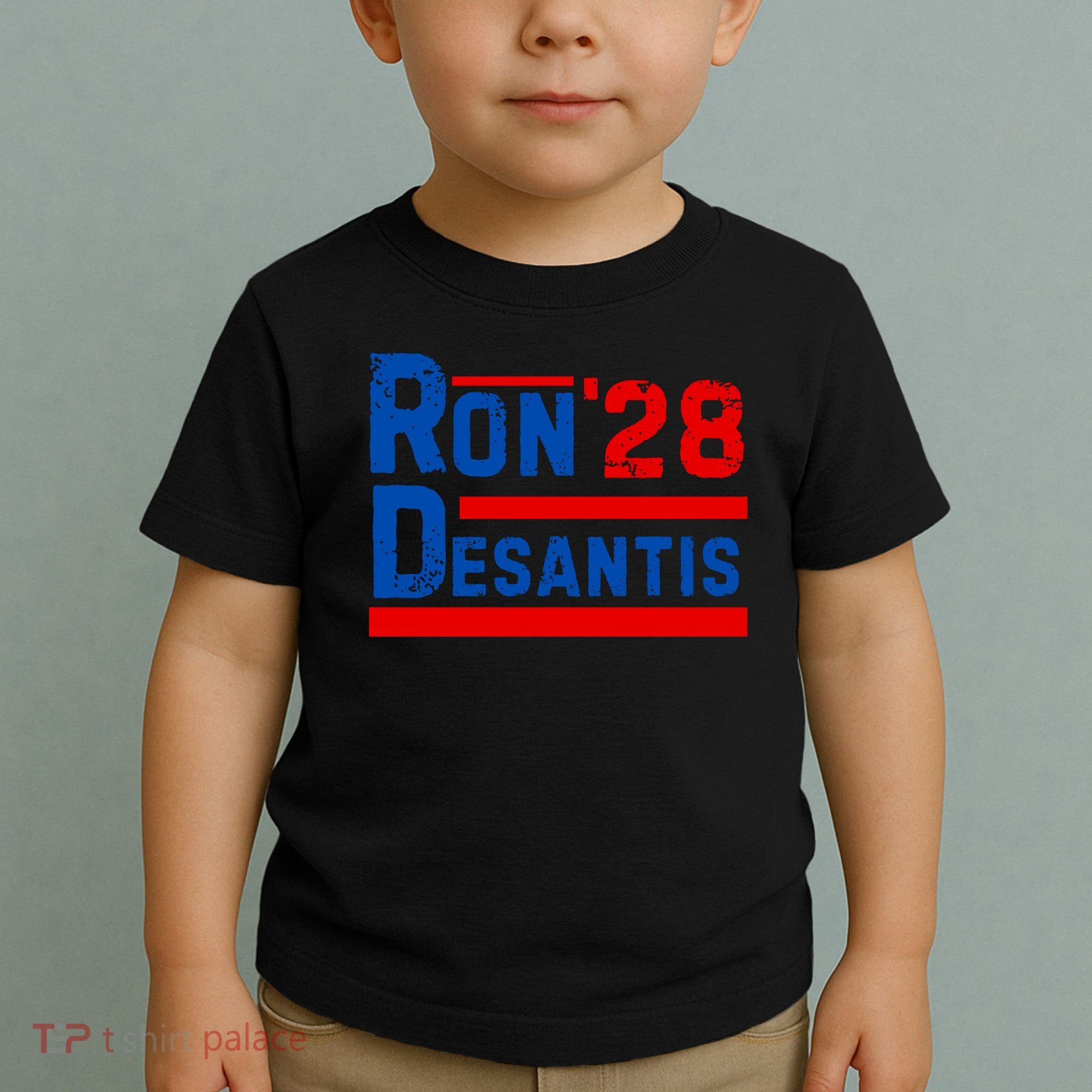 Desantis 2028 Ron Desantis 2028 President Election Retro Toddler T-Shirt