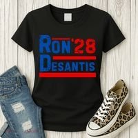 Desantis 2028 Ron Desantis 2028 President Election Retro Women's T-Shirt thumb 3