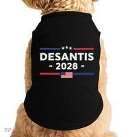 Desantis 2028 Ron Desantis 2028 President Election Us Flag Doggie Tank thumb 0