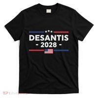Desantis 2028 Ron Desantis 2028 President Election Us Flag T-Shirt thumb 0