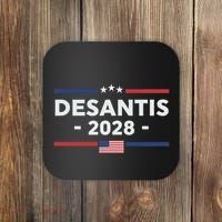 Desantis 2028 Ron Desantis 2028 President Election Us Flag Coaster thumb 0