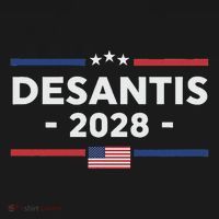 Desantis 2028 Ron Desantis 2028 President Election Us Flag Women's Hoodie thumb 2