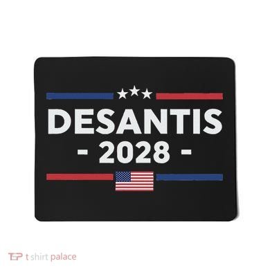 Desantis 2028 Ron Desantis 2028 President Election Us Flag Mousepad