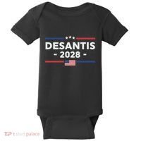 Desantis 2028 Ron Desantis 2028 President Election Us Flag Baby Bodysuit thumb 0