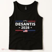 Desantis 2028 Ron Desantis 2028 President Election Us Flag Tank Top thumb 2