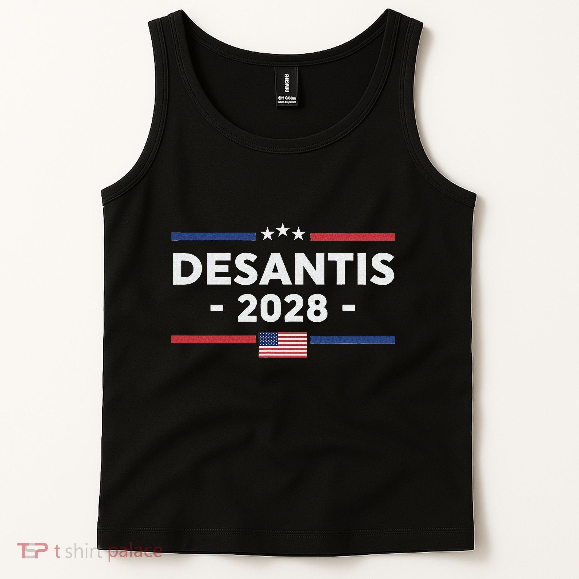 Desantis 2028 Ron Desantis 2028 President Election Us Flag Tank Top