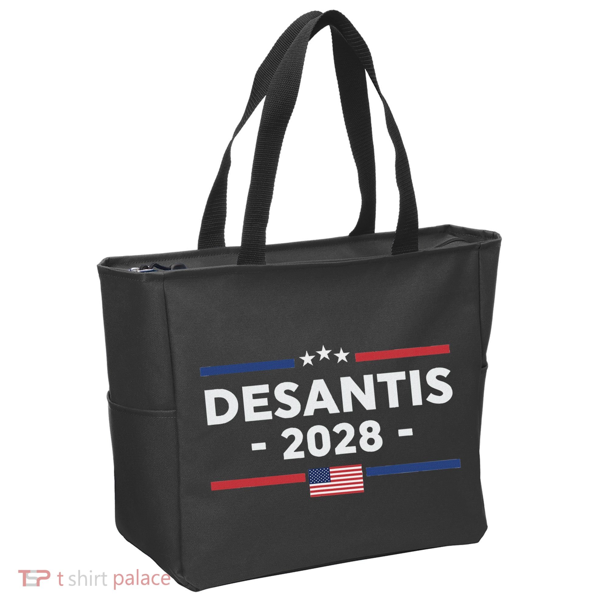 Desantis 2028 Ron Desantis 2028 President Election Us Flag Tote Bag
