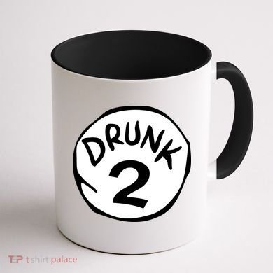 Drunk 2 St Patrick Day Funny Drunk Beer Pong Drunk 2 Coffee Mug back