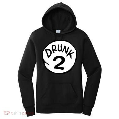 Drunk 2 St Patrick Day Funny Drunk Beer Pong Drunk 2 Women's Hoodie