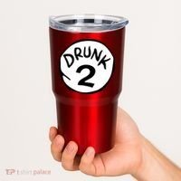 Drunk 2 St Patrick Day Funny Drunk Beer Pong Drunk 2 Tumbler thumb 2