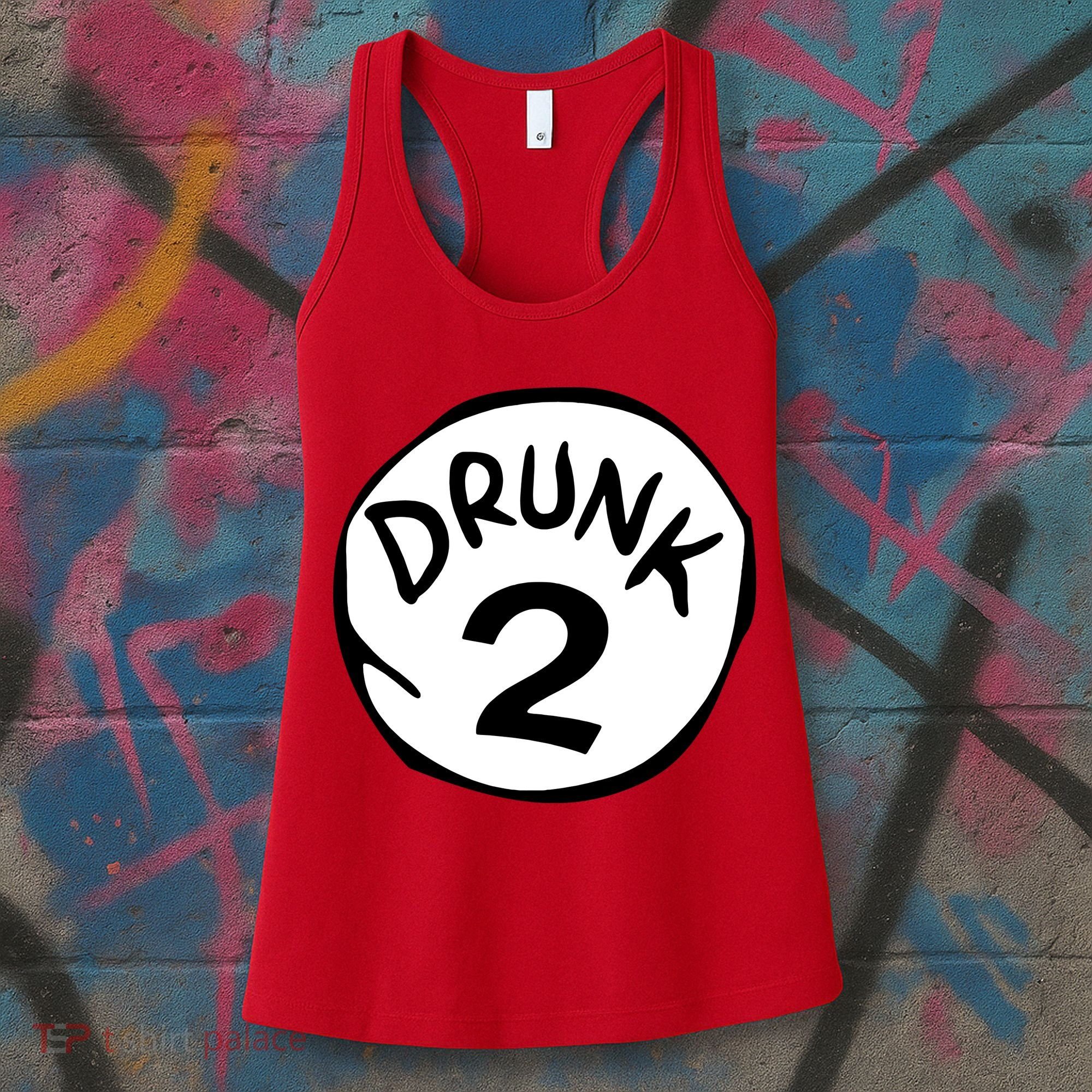 Drunk 2 St Patrick Day Funny Drunk Beer Pong Drunk 2 Women's Tank Top