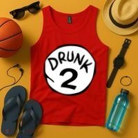 Drunk 2 St Patrick Day Funny Drunk Beer Pong Drunk 2 Tank Top thumb 4