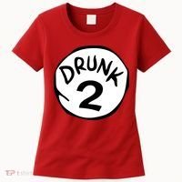 Drunk 2 St Patrick Day Funny Drunk Beer Pong Drunk 2 Women's T-Shirt thumb 0