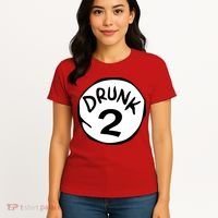 Drunk 2 St Patrick Day Funny Drunk Beer Pong Drunk 2 Women's T-Shirt thumb 4