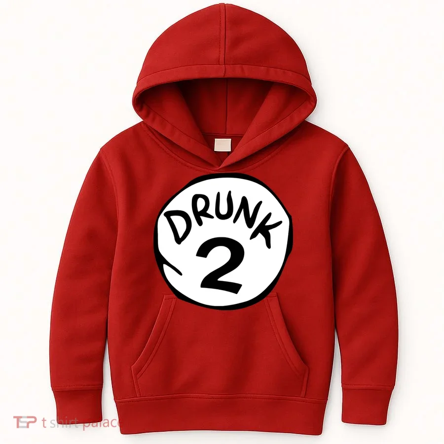 Drunk 2 St Patrick Day Funny Drunk Beer Pong Drunk 2 Kids Hoodie