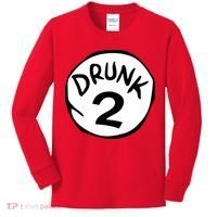 Drunk 2 St Patrick Day Funny Drunk Beer Pong Drunk 2 Kids Long Sleeve Shirt thumb 0