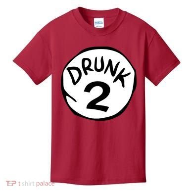 Drunk 2 St Patrick Day Funny Drunk Beer Pong Drunk 2 Kids T-Shirt