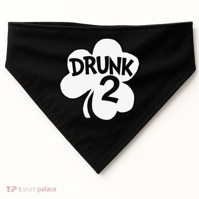 Drunk 2 Saint Patrick's Day Party Group USA-Made Doggie Bandana