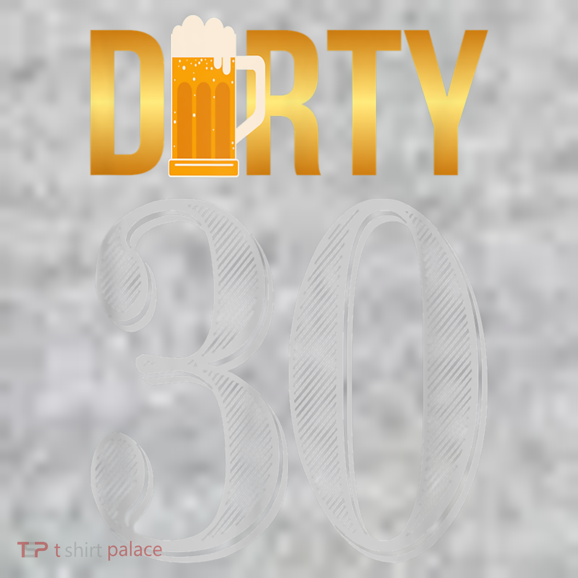 Dirty 30 30th Birthday Beer Thirty The Baniff Cuffed Pom Beanie