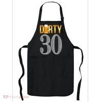 Dirty 30 30th Birthday Beer Thirty Apron thumb 0