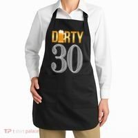 Dirty 30 30th Birthday Beer Thirty Apron thumb 2
