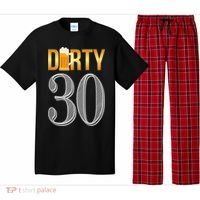 Dirty 30 30th Birthday Beer Thirty Pajama Set thumb 0