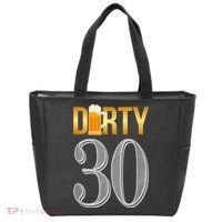 Dirty 30 30th Birthday Beer Thirty Tote Bag thumb 0