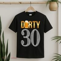 Dirty 30 30th Birthday Beer Thirty T-Shirt thumb 2