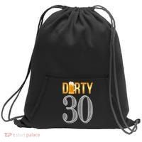 Dirty 30 30th Birthday Beer Thirty Sweatshirt Cinch Pack Bag thumb 0