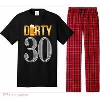 Dirty 30 30th Birthday Beer Thirty Pajama Set thumb 0