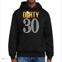 Dirty 30 30th Birthday Beer Thirty District V.I.T. Heavyweight Hoodie thumb 0