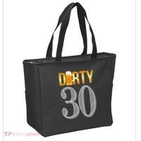Dirty 30 30th Birthday Beer Thirty Tote Bag thumb 2