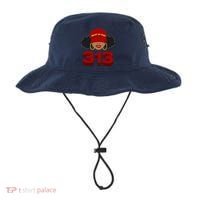 Detroit 313 Area Code What Up Doe Black Woman Bucket Hat thumb 0