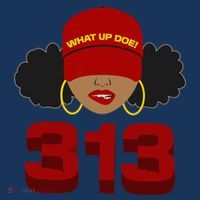 Detroit 313 Area Code What Up Doe Black Woman Hat thumb 2