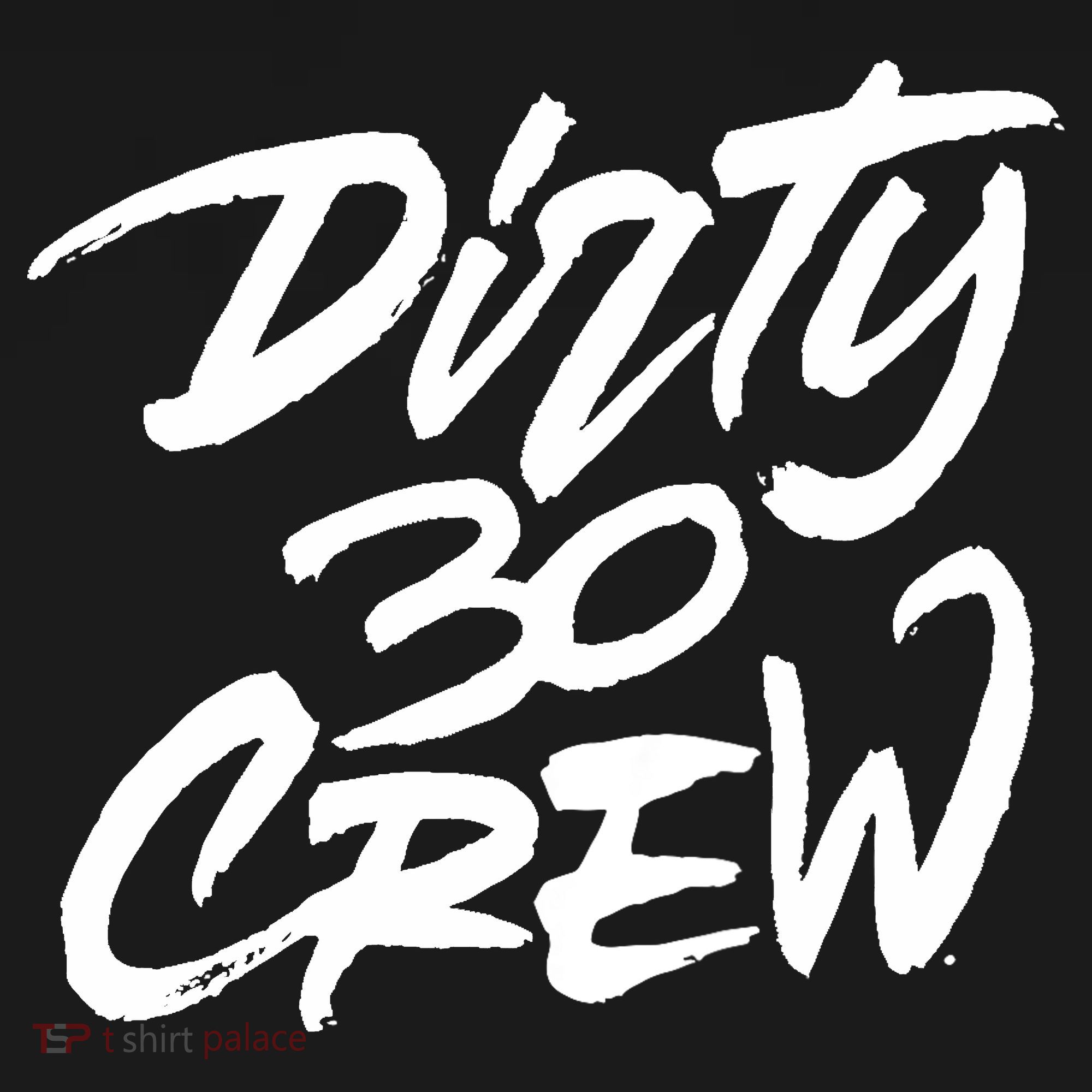 Dirty 30 Crew Birthday Party USA-Made Doggie Bandana