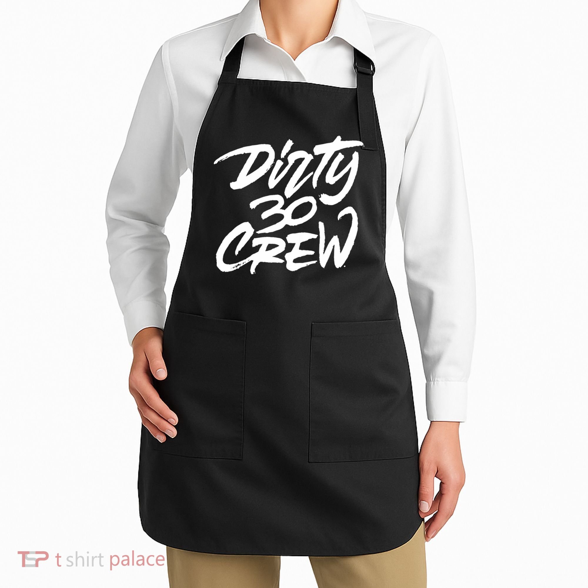 Dirty 30 Crew Birthday Party Apron