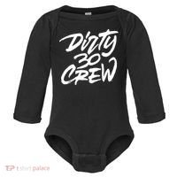 Dirty 30 Crew Birthday Party Baby Long Sleeve Bodysuit thumb 0