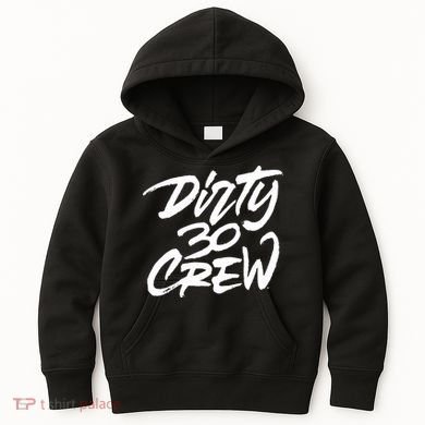 Dirty 30 Crew Birthday Party Kids Hoodie