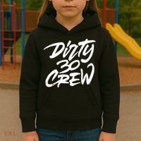 Dirty 30 Crew Birthday Party Kids Hoodie thumb 3