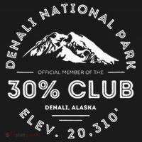 Denali 30 Club Alaska National Park Souvenir Women's Hoodie thumb 2