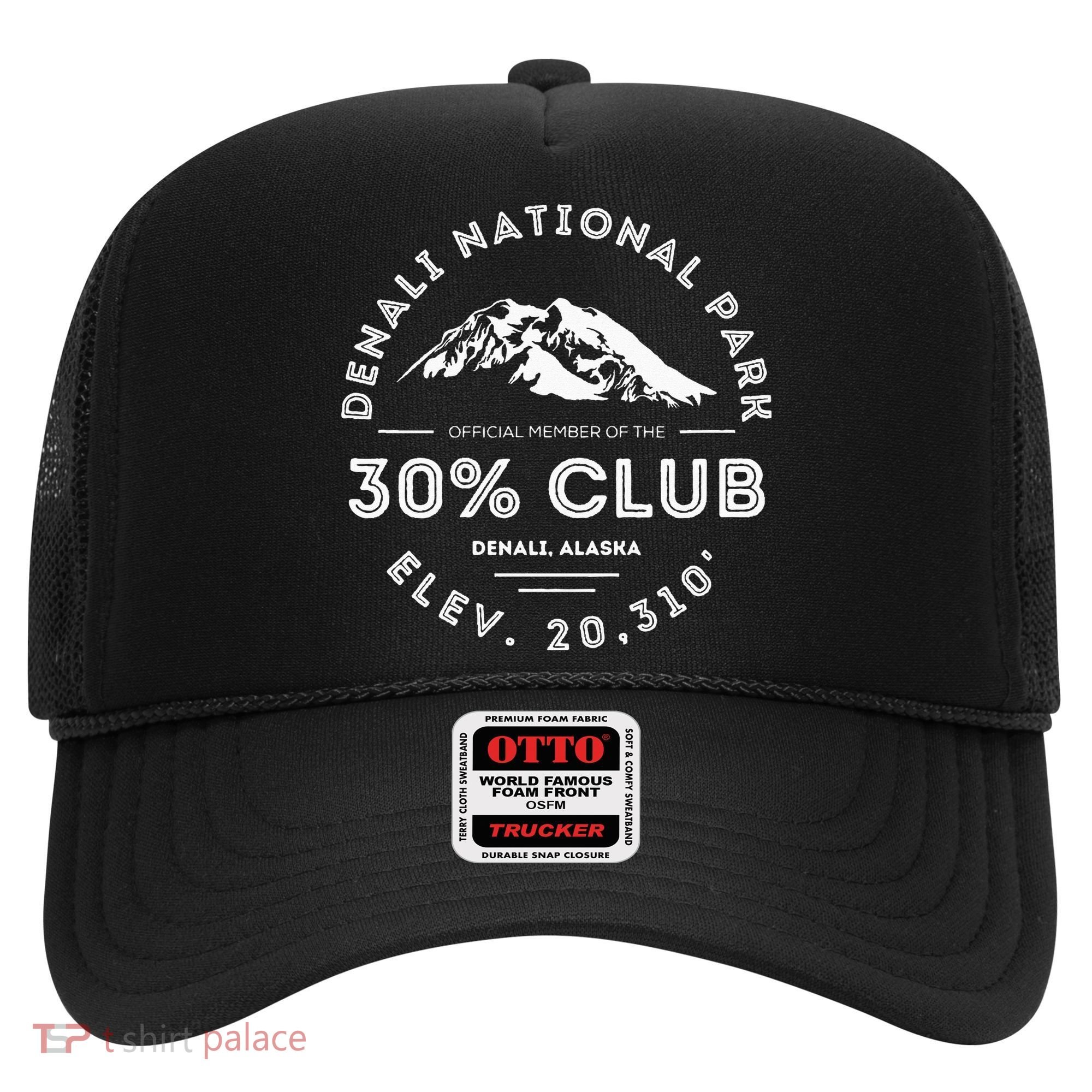 Denali 30 Club Alaska National Park Souvenir Hat